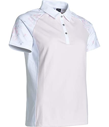 ABACUS Sportswear Women's Golf Polo Shirt - Moisture-Wicking Dri-Fit Ladies Golf Top with Short Sleeves for Comfort & Performance on the Course | Perfect for Golf Outings, Tournaments & Casual Wear