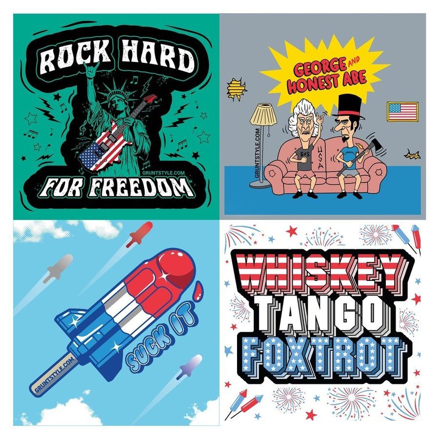 Patriotic Pop - American Flag Themed Soda & Beverage for 4th of July, Memorial Day & BBQ Parties | Perfect for Patriotic Celebrations & Summer Gatherings