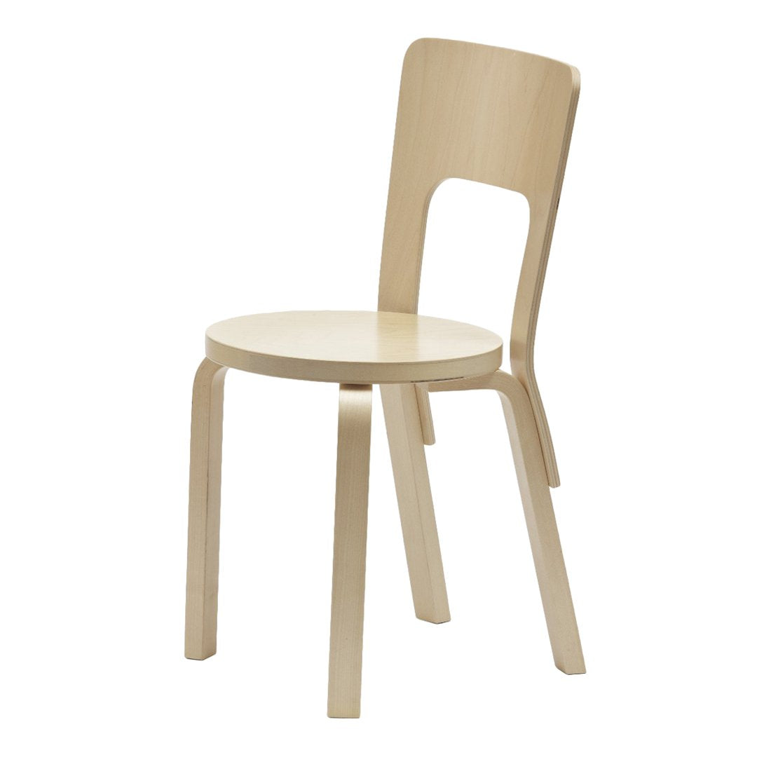 Artek Chair 66 - Modern Wooden Dining Chair | Scandinavian Design for Home, Office & Restaurant Use