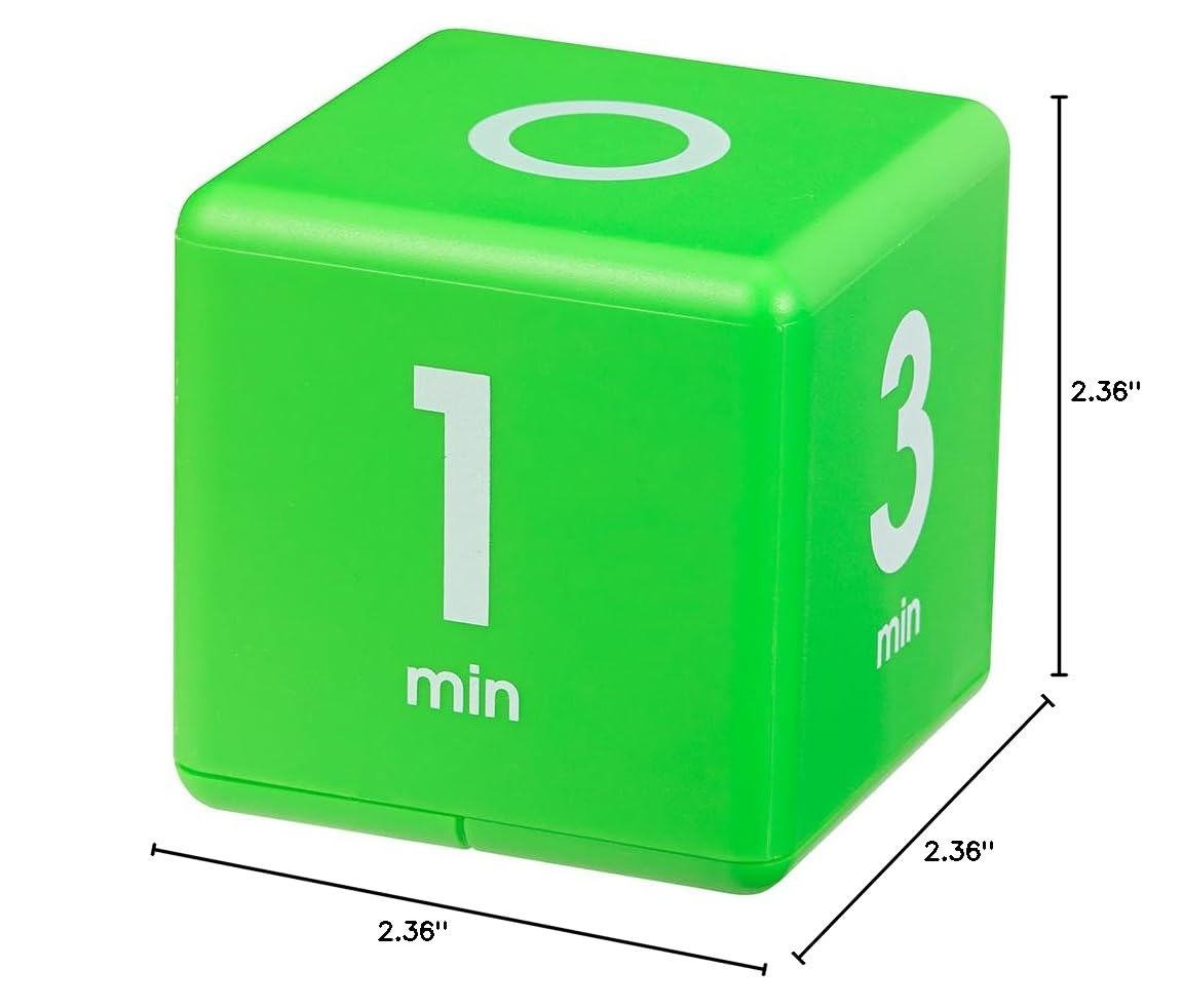 Speed Cube Timer Green ECT-01 (G) - Professional Puzzle Timer for Rubik's Cube Competitions & Practice