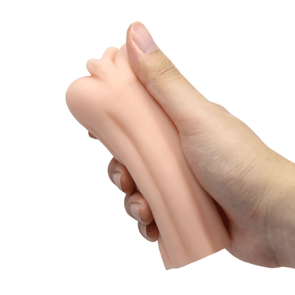 Crazy Bull Textured Male Masturbator - Realistic Vagina Stroker for Enhanced Pleasure - Perfect for Solo Play & Couples Fun