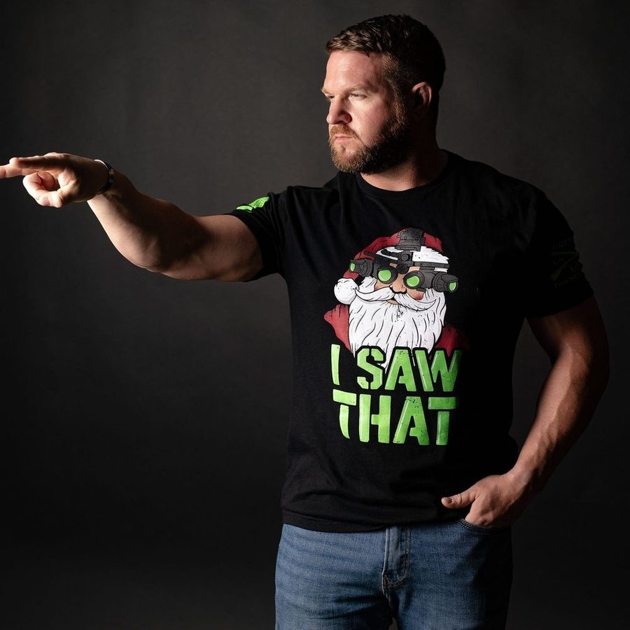 I Saw That T-Shirt - Funny Slogan Black Cotton Tee for Men & Women | Perfect for Casual Wear, Parties & Gifts