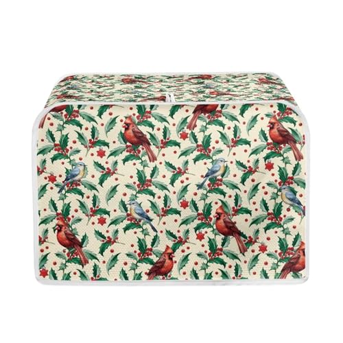 Christmas Cardinal - Green and Red