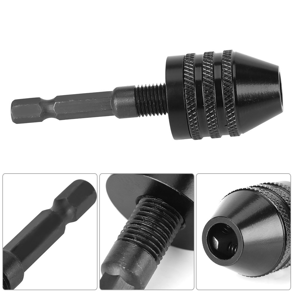 0.8-8mm Keyless Drill Chuck with 1/4