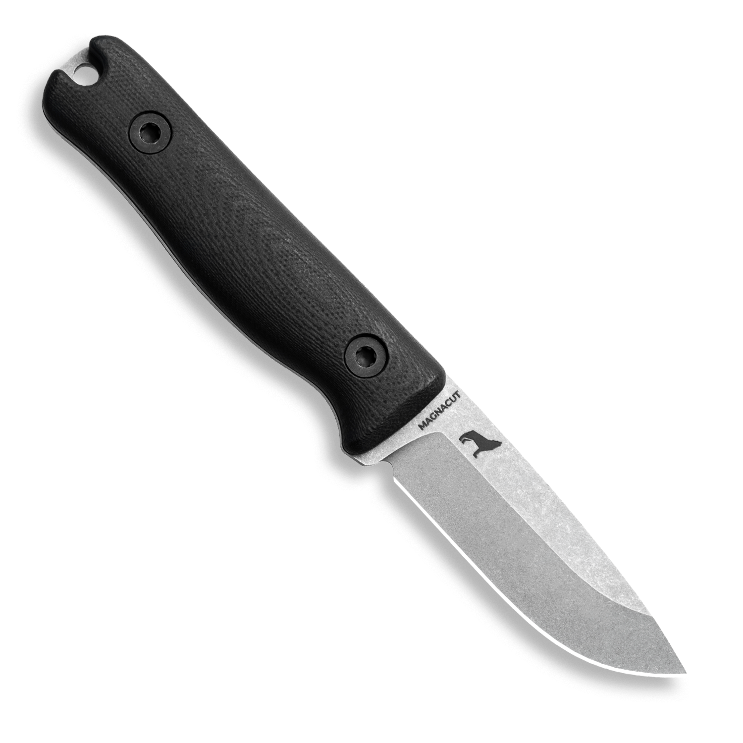 Premium F3 EDC Fixed Blade Knife - CPM MagnaCut Steel, Matte Stonewash Finish, Black G10 Handle - Perfect for Outdoor Survival, Camping & Everyday Carry