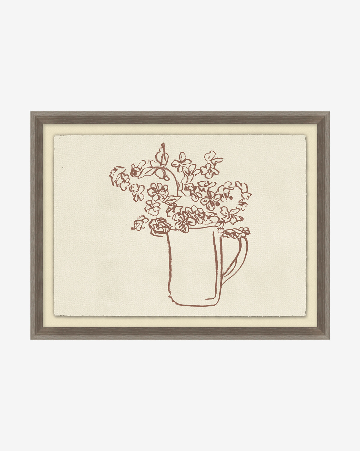 Beautiful Glass Pitcher with Fresh Flowers - Perfect for Home Decor, Weddings & Special Events
