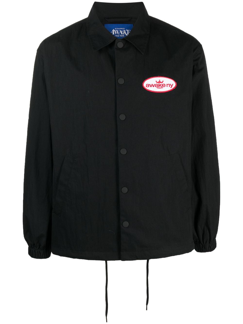 AWAKE NY Black Jacket for Men & Women - Stylish Streetwear Outerwear for Urban Fashion & Casual Wear