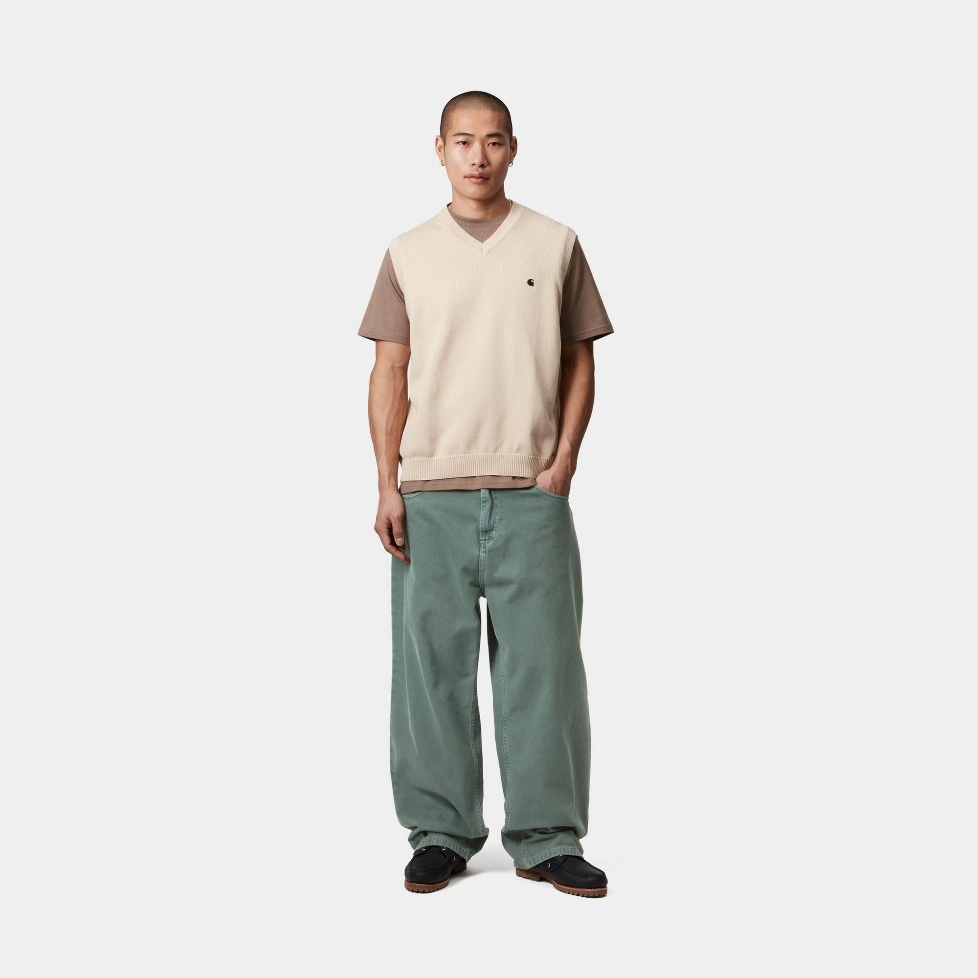 Brandon Twill Pants for Men - Silver Pine Stone Dyed Casual Trousers | Perfect for Outdoor Adventures & Everyday Wear