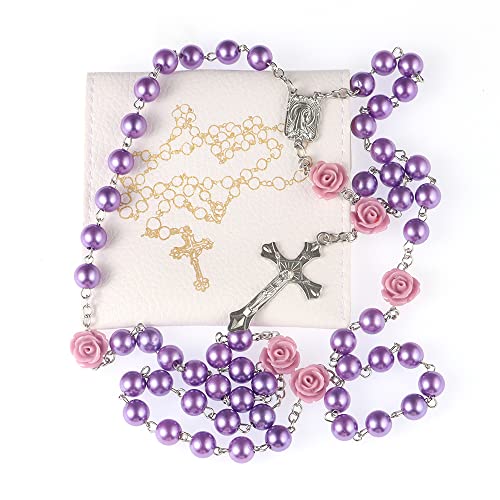 Purple Rose + Rosary Punch