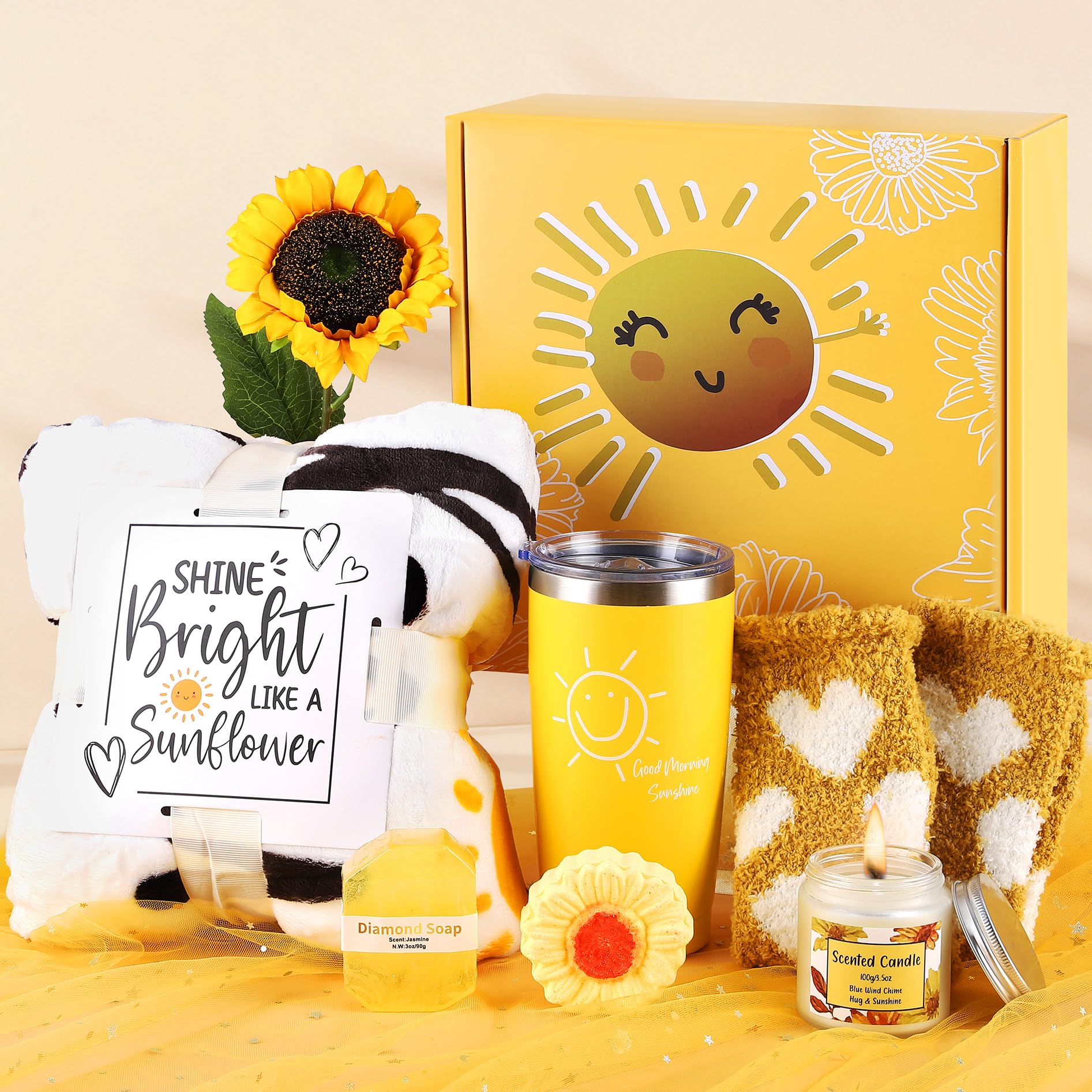 Luxury Gift Baskets for Women - Premium Birthday & Self Care Gift Box Set | Thoughtful Care Package for Mom, Wife, Girlfriend, Sister & Friends | Perfect Get Well Soon & Spa Day Present - Ideal for Birthdays, Anniversaries, Mother's Day & Relaxation Gifts