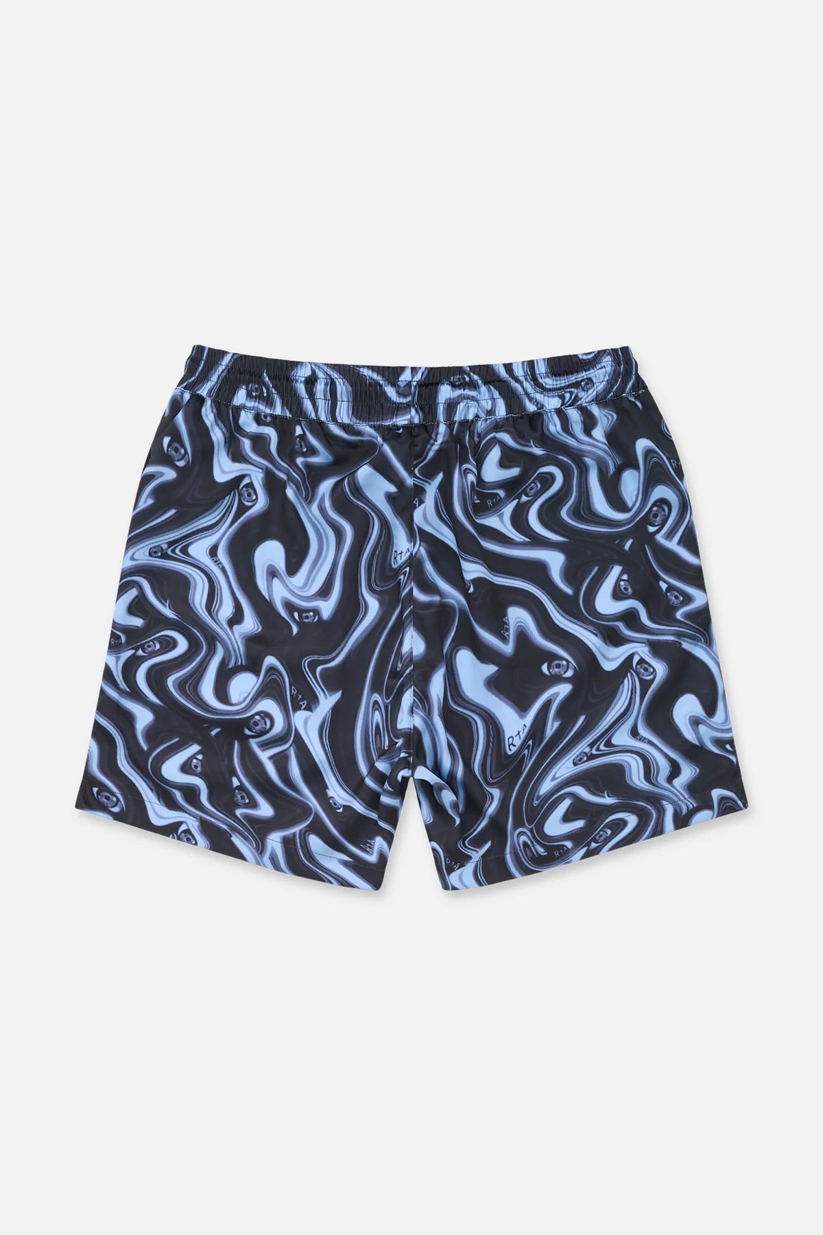 Stylish RTA Clyde Blue Angel Eyes Shorts for Women - Trendy High Waist Denim Shorts - Perfect for Summer, Beach, and Casual Outings
