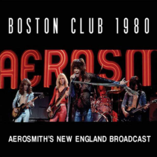 Aerosmith Boston Club 1980 CD - Classic Rock Album for Collectors & Music Lovers - Perfect for Home Listening, Car Rides & Vintage Music Collections