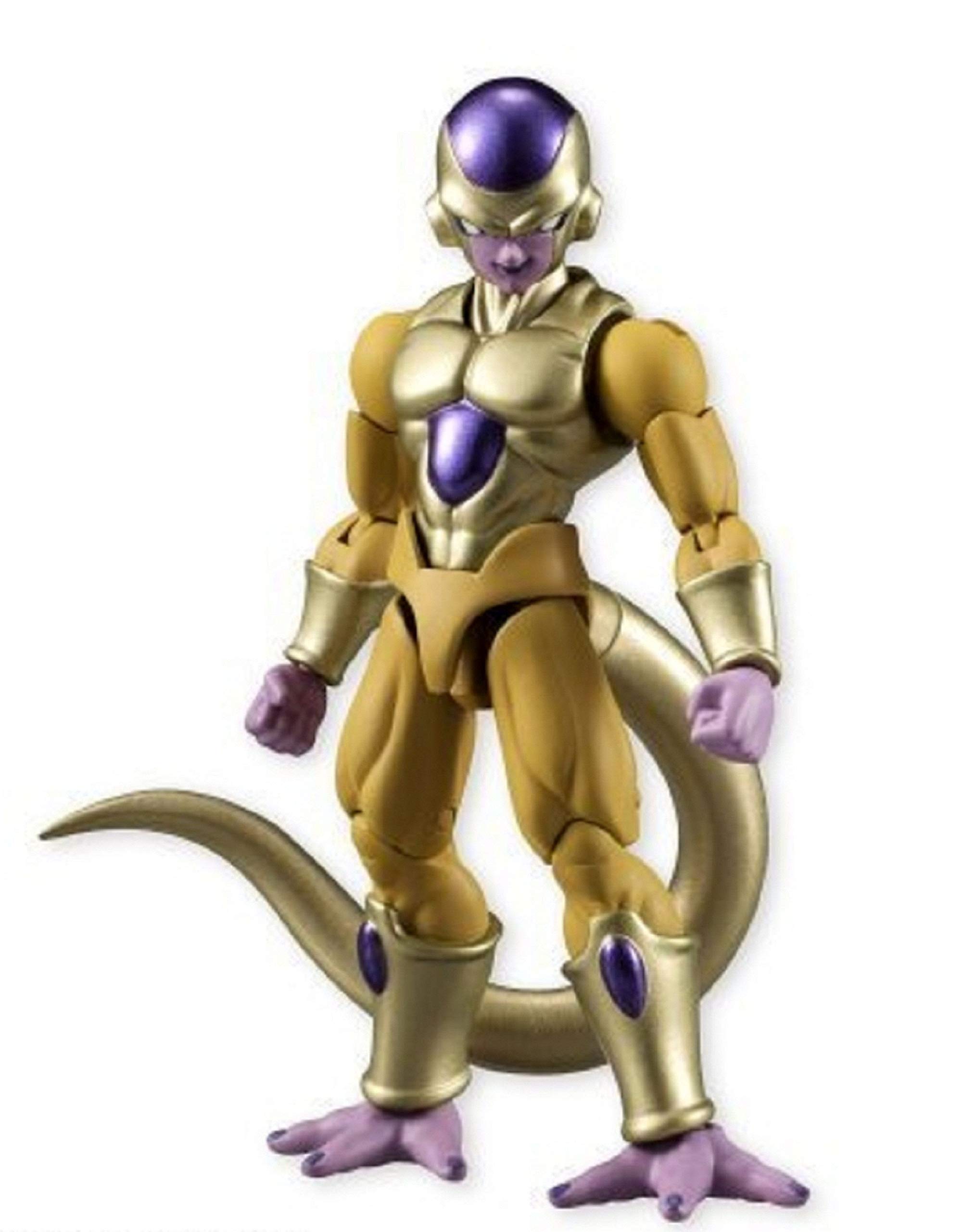 Bandai Shokugan Shodo Dragon Ball Z Golden Frieza Action Figure 3.75