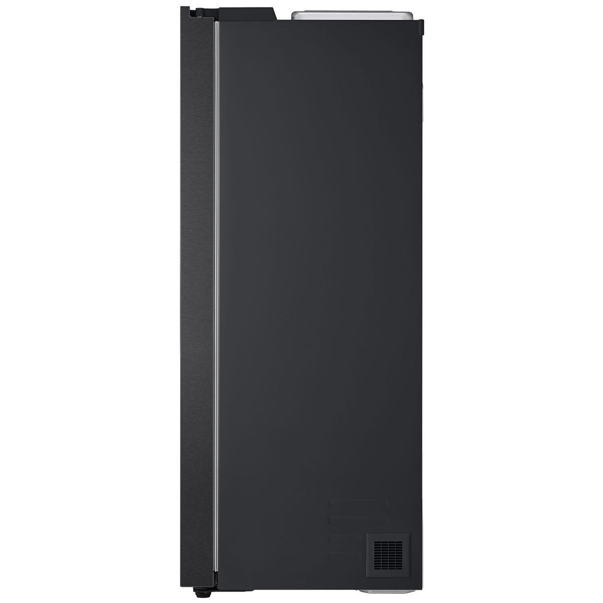 LG 625L Side by Side Refrigerator with Non-Plumbed Ice and Water Dispenser - Matte Black (GS-N599MBL) - Perfect for Modern Kitchens and Large Families