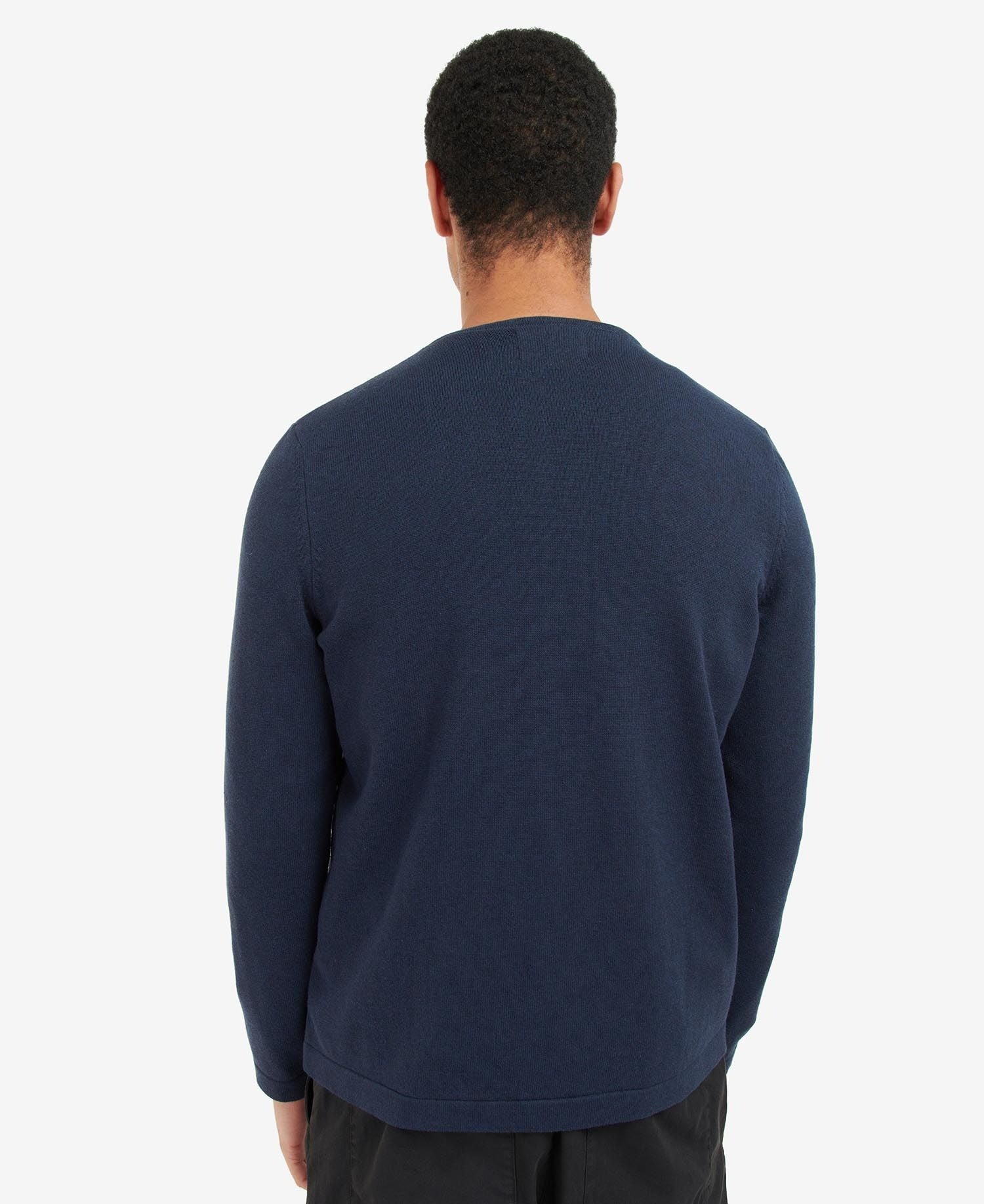 BARBOUR Craghead Quilted Cardigan for Men - Classic Navy Blue Lightweight Jacket - Perfect for Outdoor Activities, Casual Wear & Smart Office Attire