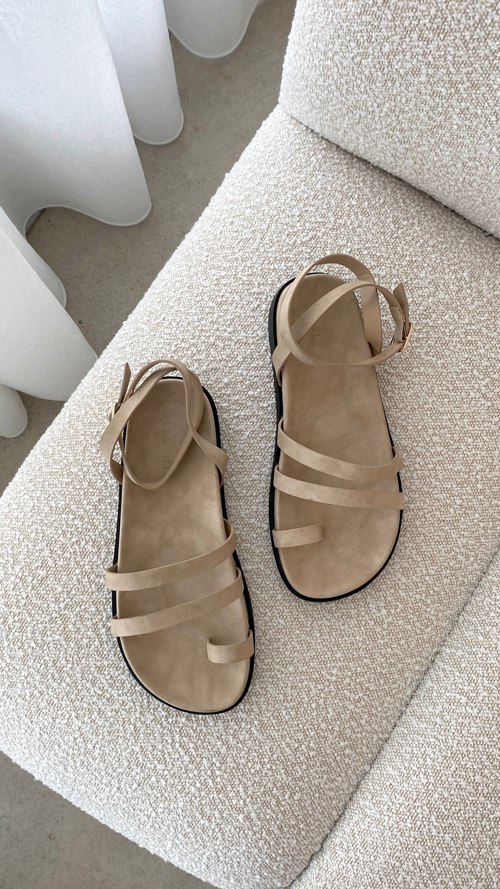 Astrid Women's Taupe Nubuck Sandals - Comfortable Casual Summer Shoes for Beach, Walking & Outdoor Activities