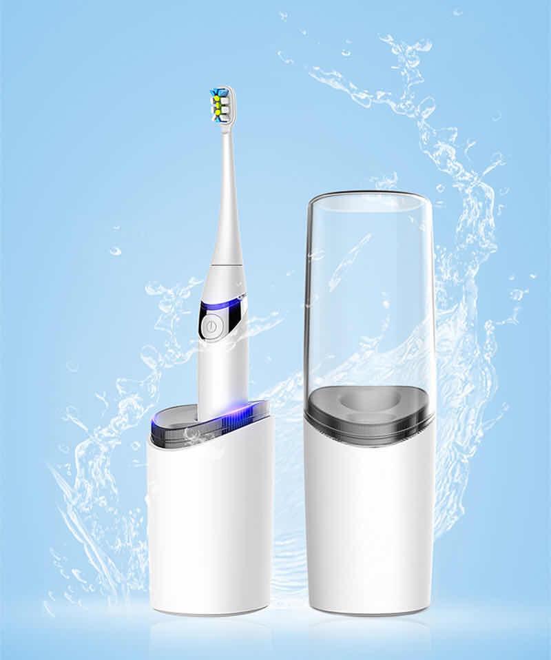 DentaSonique Electric Toothbrush - Sonic Rechargeable Toothbrush with 3 Modes for Deep Cleaning, Whitening & Gum Care - Perfect for Travel & Daily Oral Hygiene