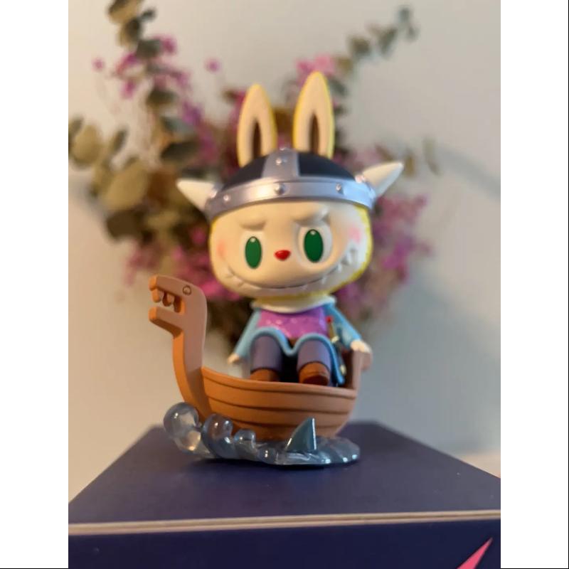 Labubu The Monsters Viking Figure - Limited Edition Collectible Toy for Display & Gifts | Perfect for Home Decor, Office Desk, and Pop Culture Enthusiasts