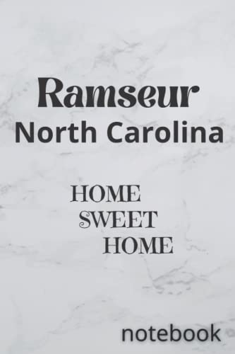 Ramseur North Carolina: HOME SWEET HOME - Perfect Souvenir for Travel Lovers & Home Decor