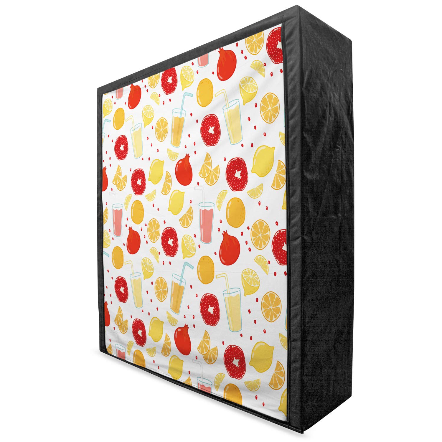 Ambesonne Modern Portable Fabric Wardrobe with Shelves - 59