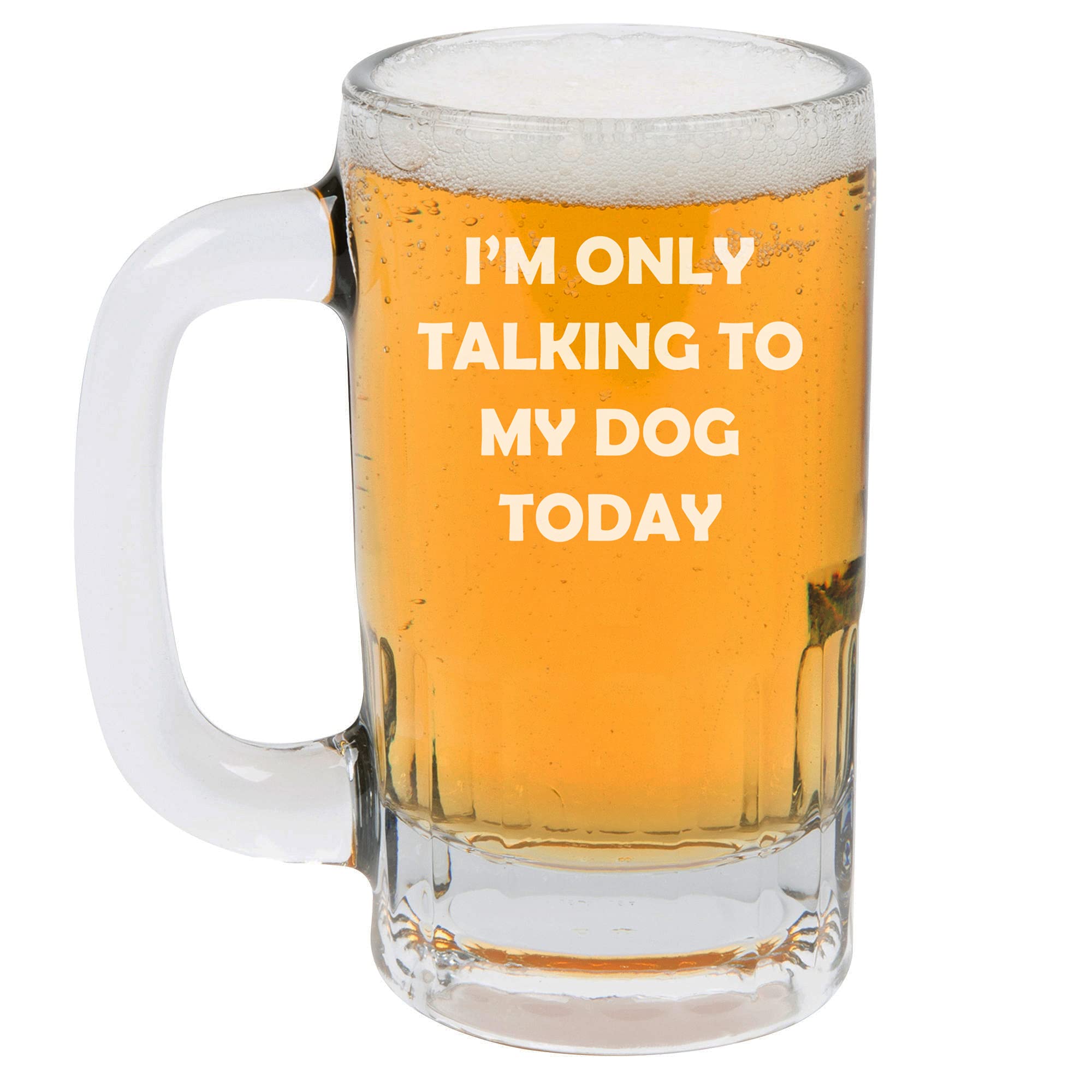 12oz Beer Mug Stein Glass - 