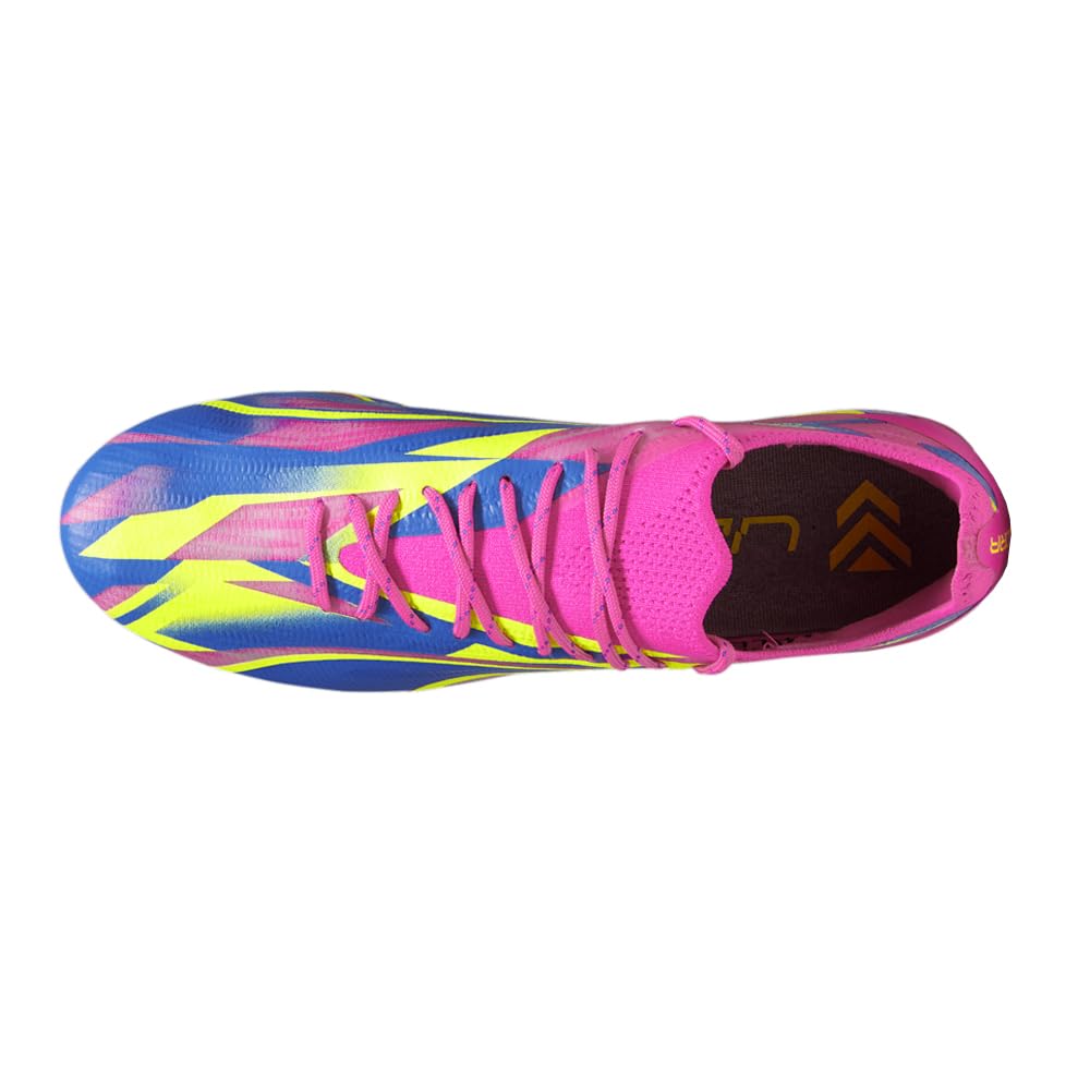 PUMA Ultra Ultimate Energy Firm Ground Soccer Cleats - Men's Size 8.5 Pink | Lightweight Football Shoes for Firm Natural Grass | Perfect for Training, Matches & Competitive Play
