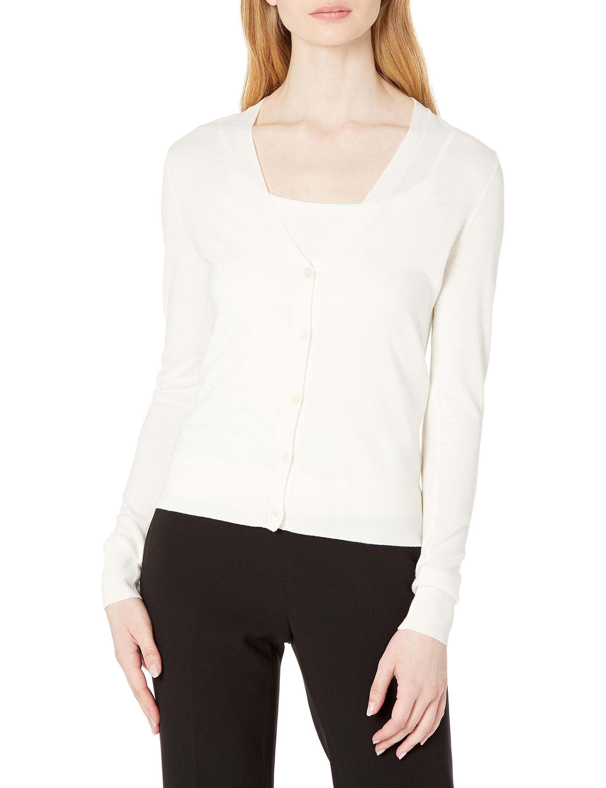 Theory Women's Merino Wool Cardigan Sweater - Soft & Warm Knit Pullover for Office, Travel & Casual Wear