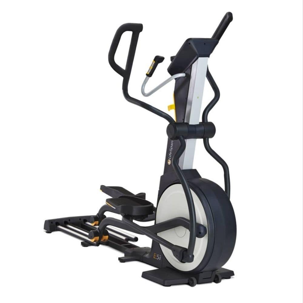 LifeSpan Fitness E5i Commercial Elliptical Trainer - Low Impact Cardio Machine for Home & Gym Use - Perfect for Weight Loss & Full Body Workout