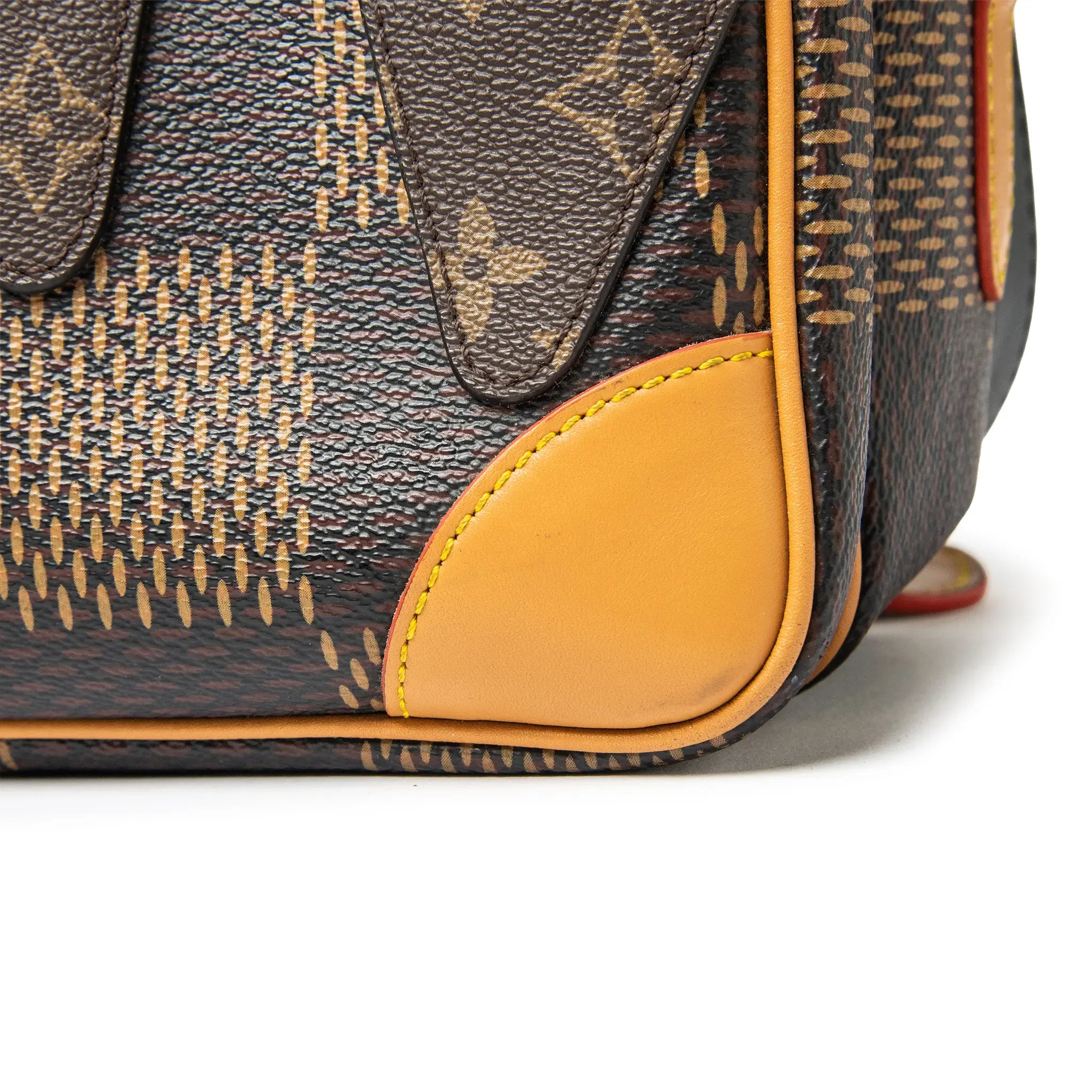 Authentic Pre-Owned Louis Vuitton x Nigo Damier Ebene Giant Brown Nil Messenger Bag - Luxury Crossbody for Men, Perfect for Travel & Daily Use