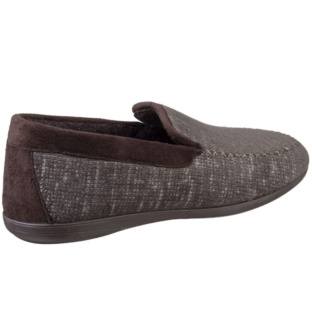Men's Stanley Loafers - Comfortable Brown Slip-On Shoes UK 11 / EU 45 - Perfect for Casual Wear, Office & Travel