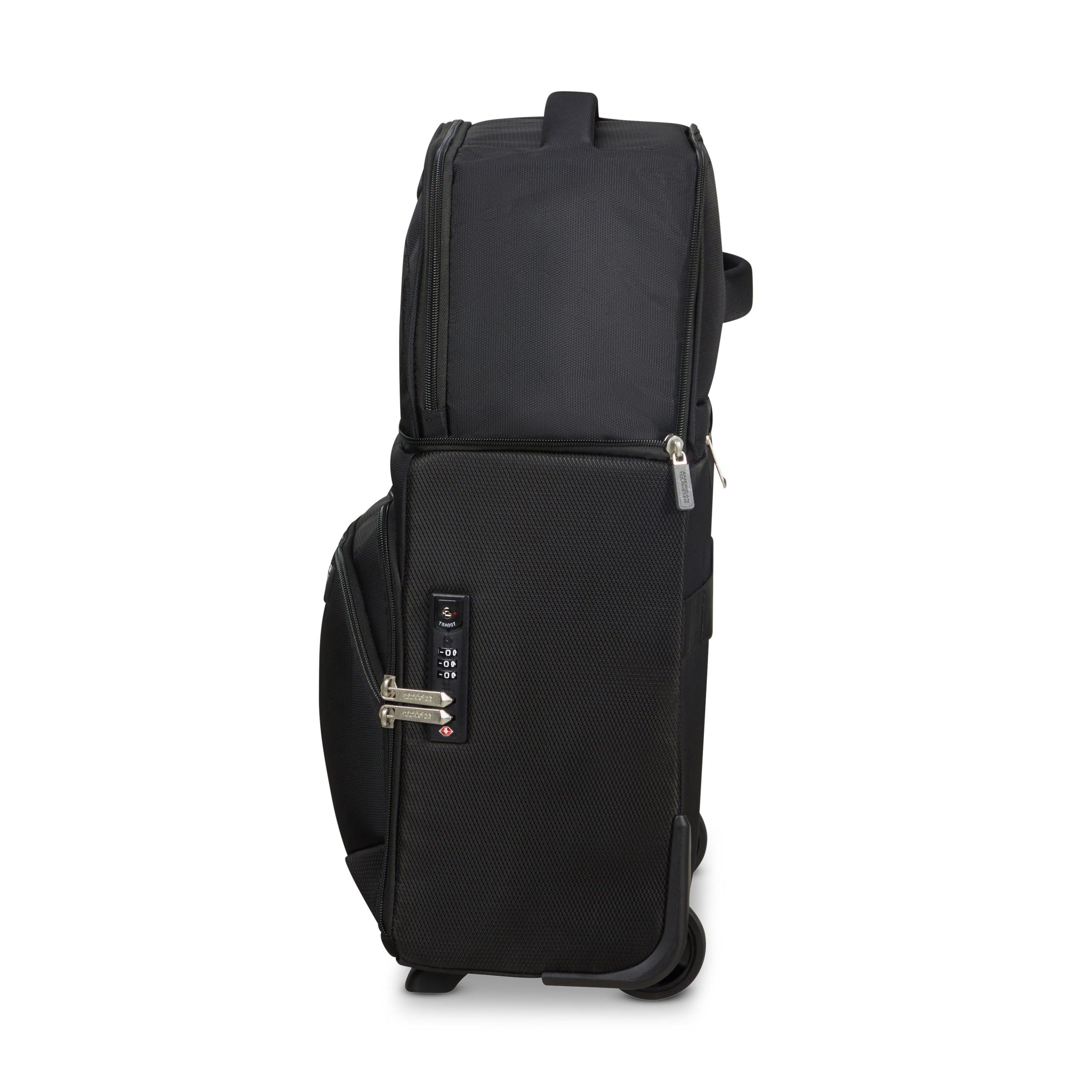 American Tourister Summerride Expandable Upright Underseater Luggage - Lightweight Carry-On Suitcase for Air Travel, Perfect for Weekend Getaways & Business Trips