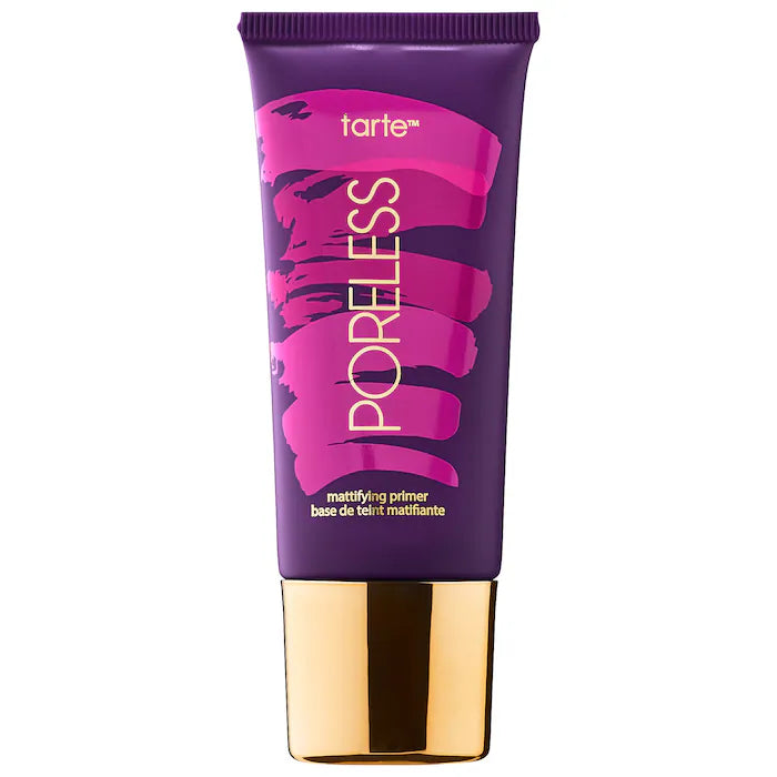Tarte Poreless Mattifying Primer - Oil-Free, Smoothing Face Primer for Flawless Makeup Application | Perfect for Oily Skin & Long-Lasting Makeup