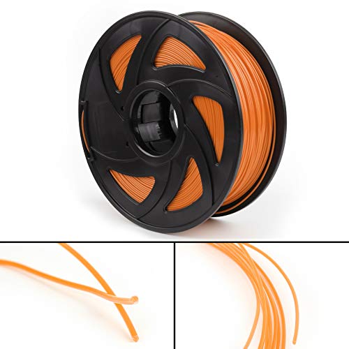 CHENDGE2 3D Printer Filament 1.75mm PLA 1kg/2.2lb - Fluorescent Orange for RepRap, MakerBot | High-Quality 3D Printing Material for DIY Projects, Prototyping & Creative Designs