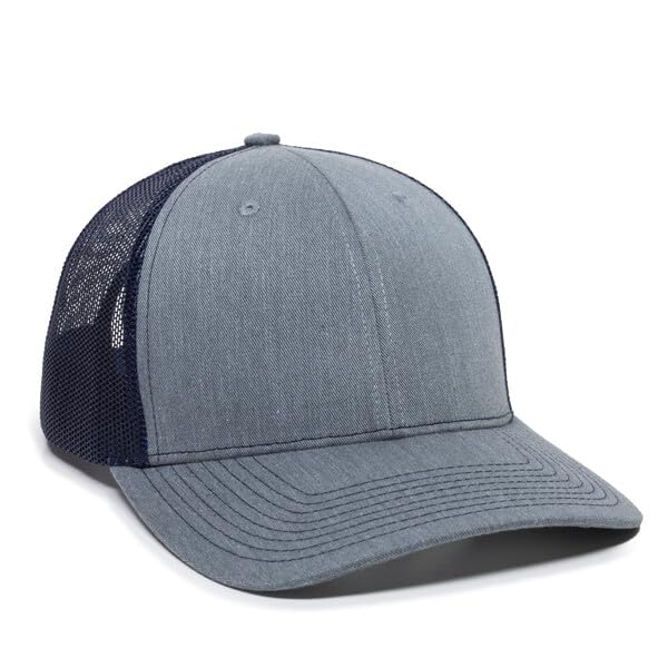 Heather Gray/Navy