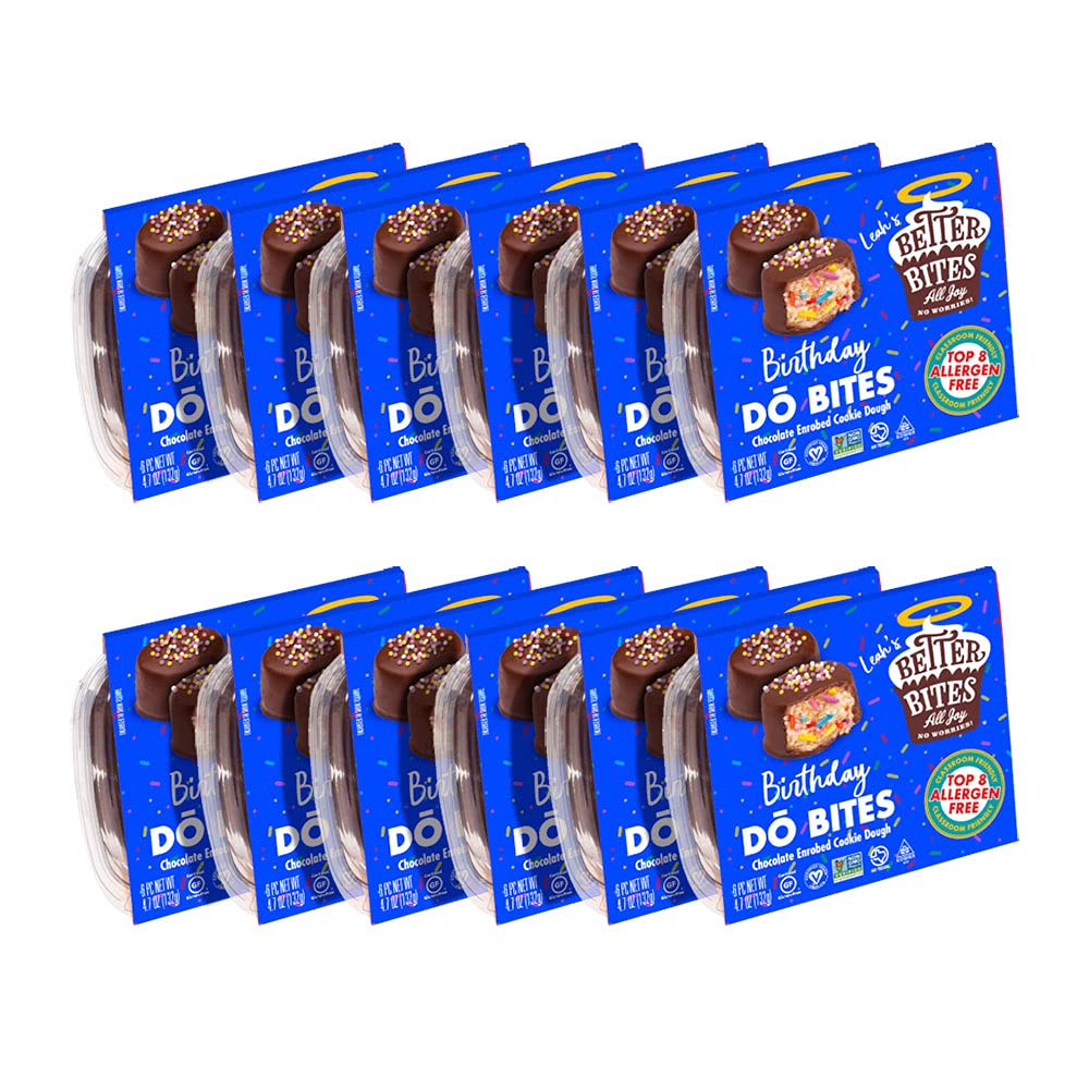 Birthday Do Bites - Vegan, Gluten Free, Allergen Safe Snacks for Kids & Adults | Perfect for Birthday Parties, School Events & Healthy Treats