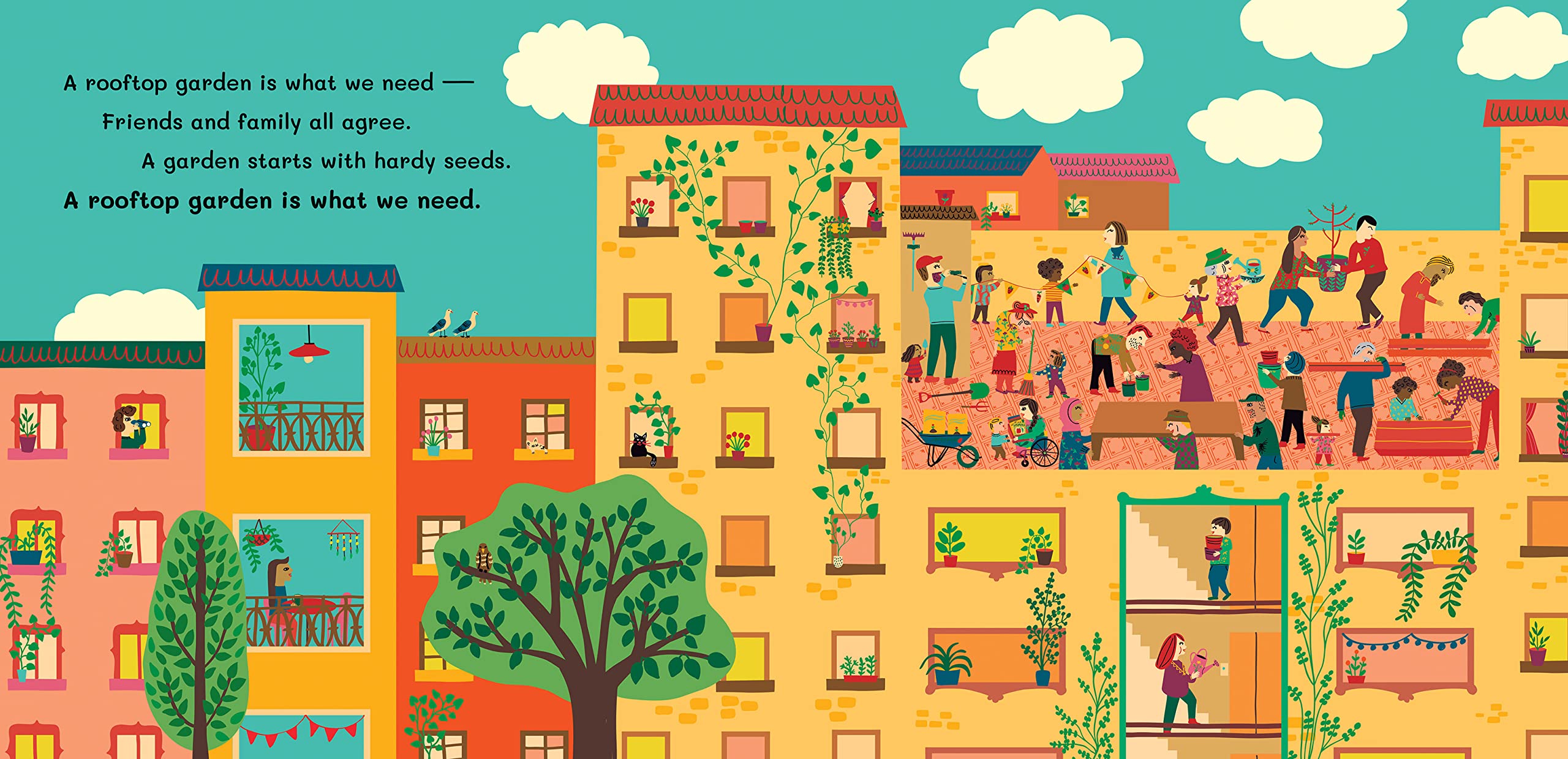 Rooftop Garden Book - Barefoot Singalongs for Kids Outdoor Play