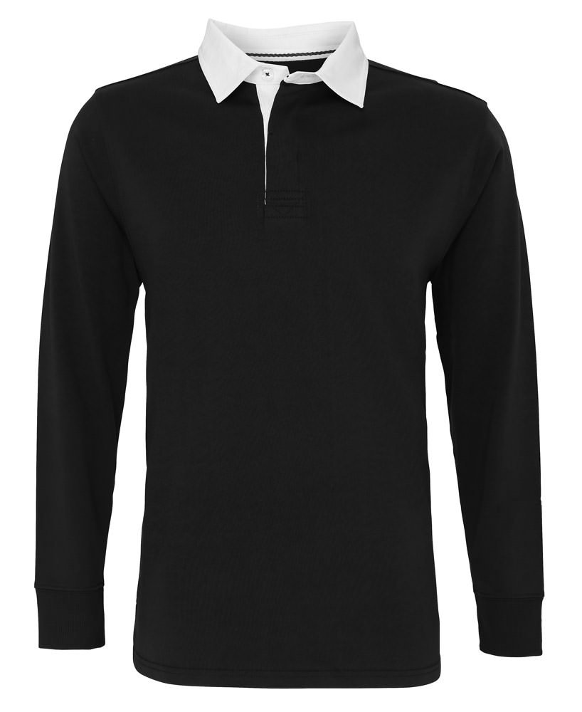 Men's Classic Fit Rugby Shirt - Comfortable Cotton Polo for Casual Wear & Sports | Perfect for Golf, Rugby & Everyday Outfits