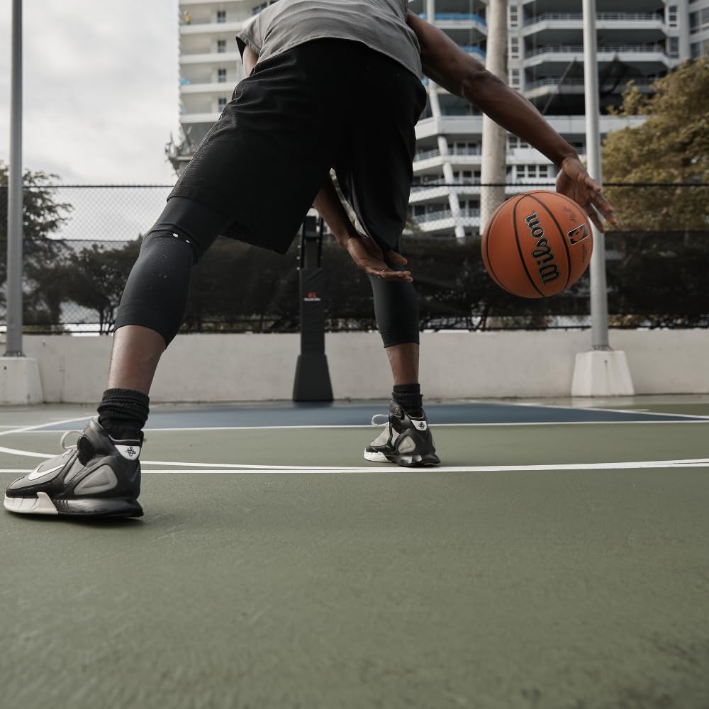 Wilson NBA Authentic Outdoor Basketball - Perfect for Street & Court Play