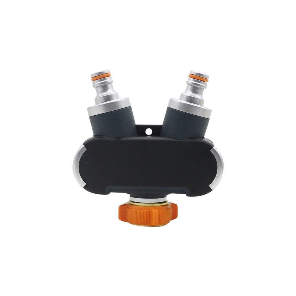 Premium PVC Pipe Fitting - Furniture Grade Water Valve Splitter for Garden Irrigation & Agriculture Tools - Quick Connector Hose Joint Adapter (Black) - Perfect for Lawn Sprinklers, Hydroponic Systems & Farm Water Management