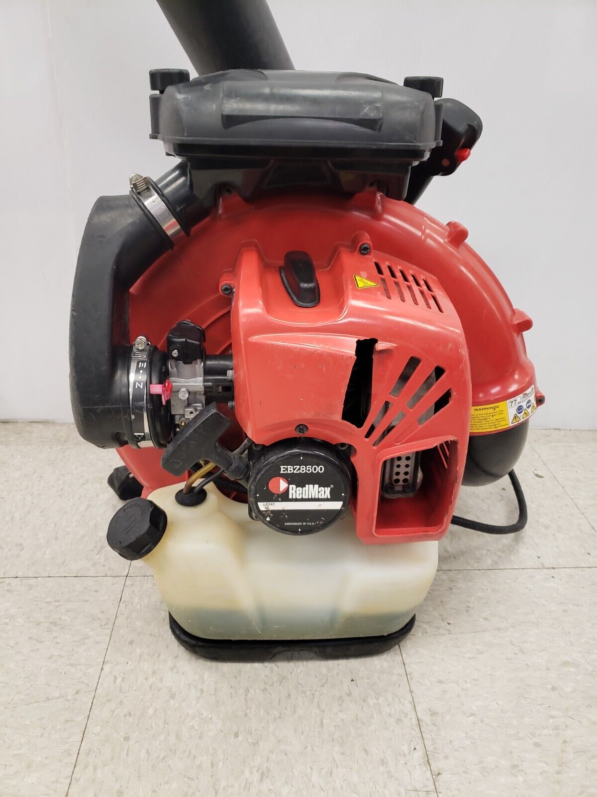 Redmax EB28500 Backpack Leaf Blower - 28.5cc 2-Cycle Gas Powered, Lightweight & Ergonomic Design for Yard Cleaning, Landscaping, and Leaf Removal