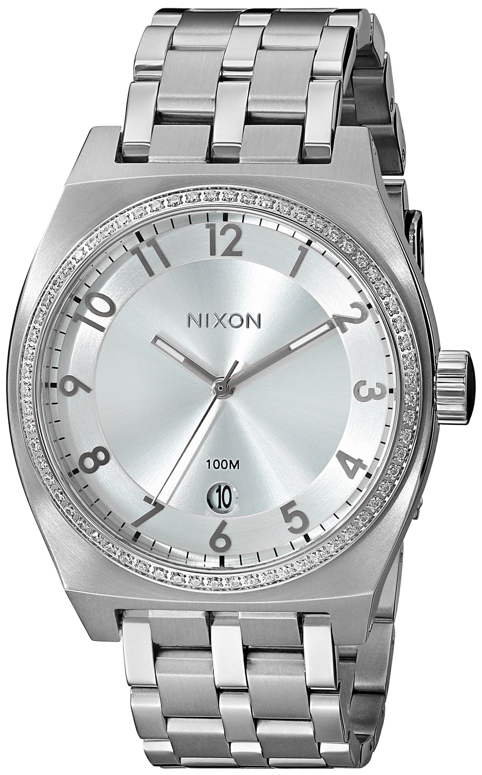 Nixon Men's Monopoly Stainless Steel Watch - Waterproof, Durable & Stylish for Everyday Wear, Business & Outdoor Activities