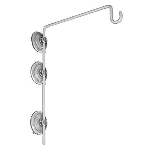 Sturdy Window Suction Cup Hanger - Heavy Duty Glass Hook for Hanging Plants, Towels & Decor - Perfect for Kitchen, Bathroom & Outdoor Use