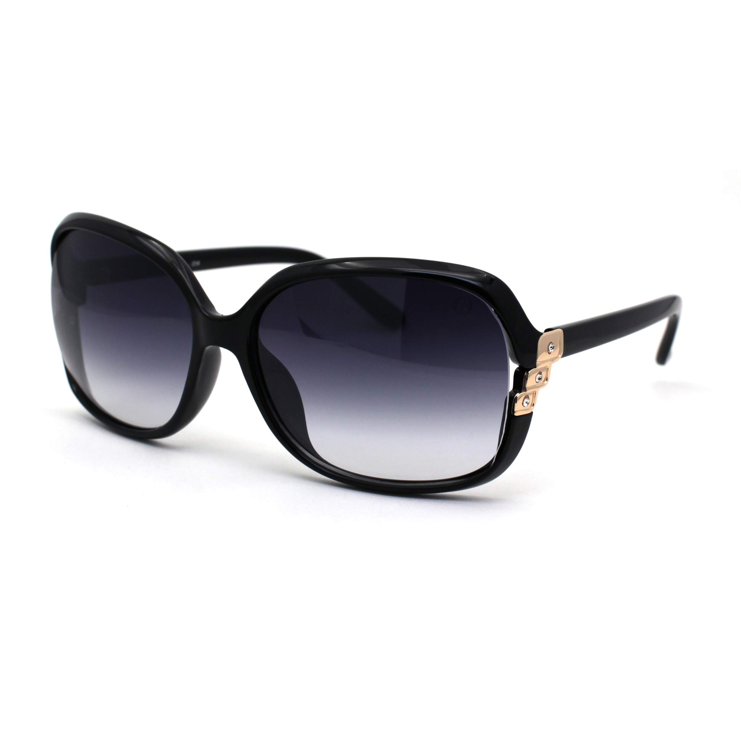 Stylish Women's Rhinestone Rectangle Plastic Butterfly Sunglasses - Trendy Diva Fashion Accessory for Summer, Beach, and Outdoor Activities