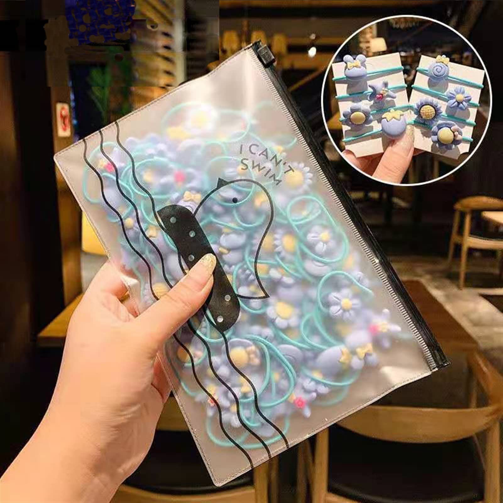 Durable 20/1000Pcs Colorful Small Elastic Hair Bands for Girls - Soft Ponytail Holders & Scrunchie Headbands, Gentle Kids Hair Accessories for Braids & Styles (20Pcs-A5) - Perfect for School, Sports & Daily Use
