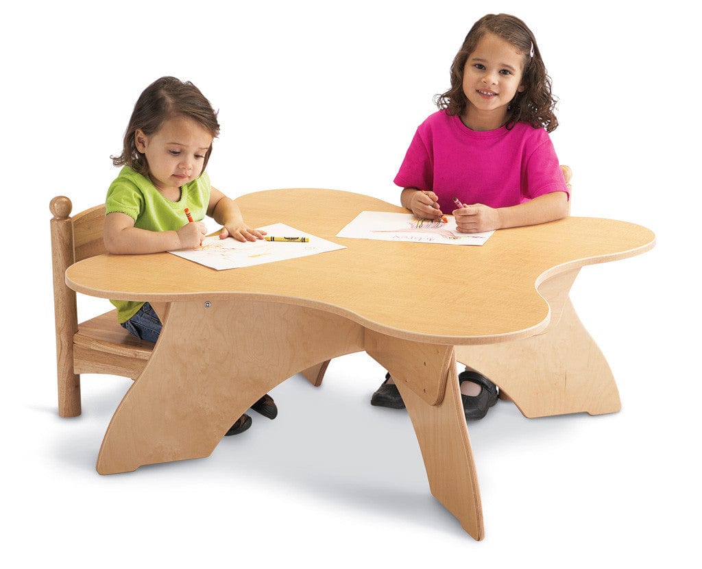 Jonti Craft Blossom Table - Durable Kids Activity Table for Home & Classroom Use - Perfect for Arts, Crafts & Learning Activities