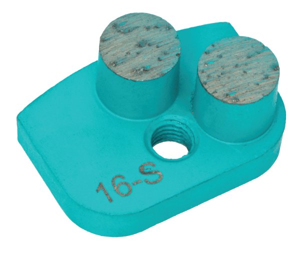 16/18 Grit Soft Bond Button Grinding Wheel - 14x12mm 9 Segments for Metal Polishing & Sharpening Tools - Perfect for Bench Grinders, Angle Grinders, and DIY Projects