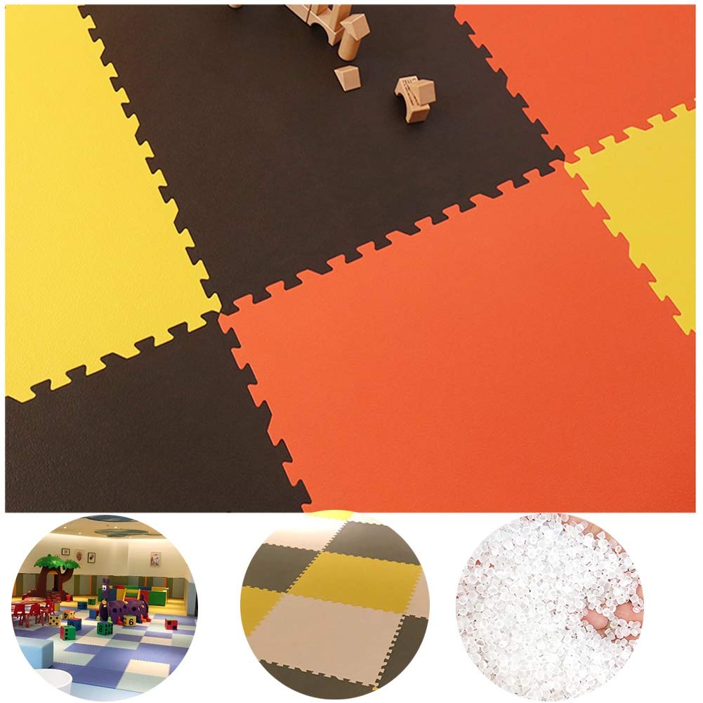 Non-Toxic Foam Play Mat for Babies & Toddlers - 42pcs Interlocking Floor Tiles (30x30x1.4cm) - Soft Play Area, Crawling Mat, Tummy Time Surface - Perfect for Nursery, Daycare & Home Playroom