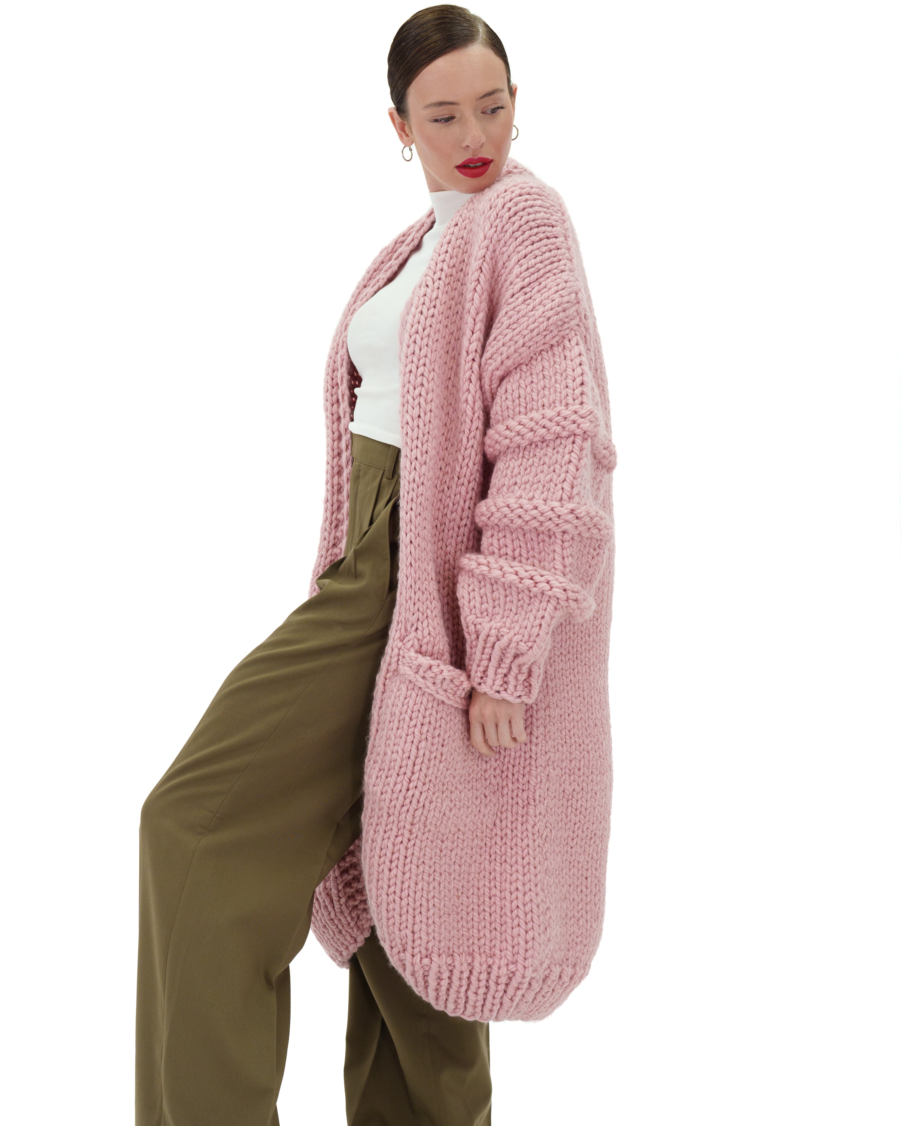 Stylish Long Pocketed Cardigan for Women - Cozy Knit Sweater with Pockets - Perfect for Fall, Winter & Layering Outfits