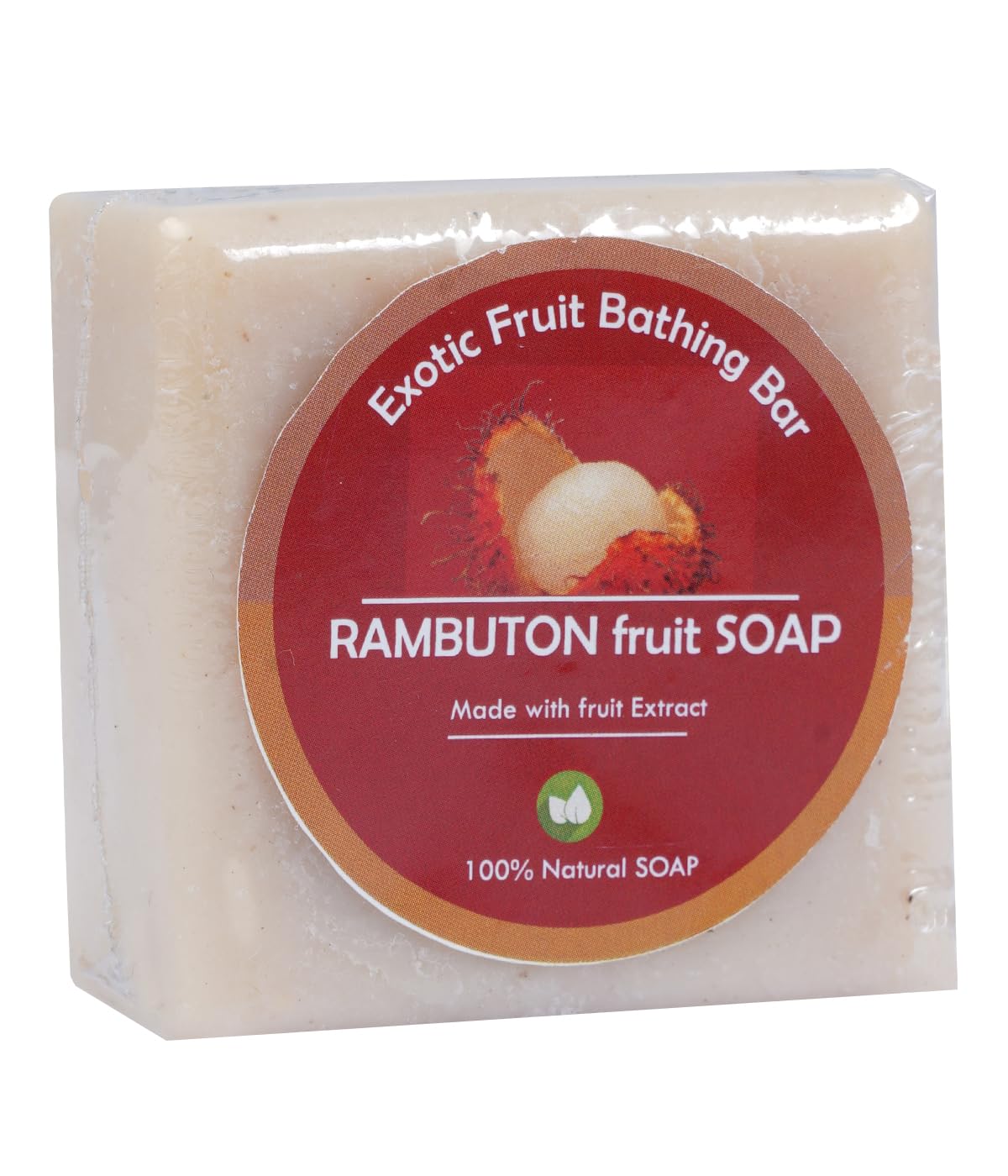 Rambuton Fruit Soap - Natural Exfoliating & Moisturizing Body Wash for Soft Skin | Perfect for Dry Skin Care & Daily Shower Routine