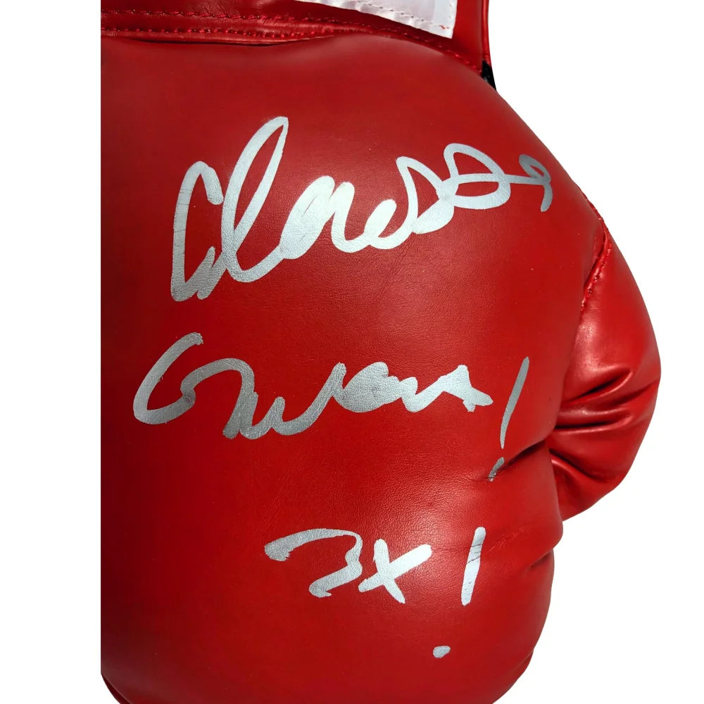 Claressa Shields Autographed Everlast Boxing Gloves - JSA Certified COA - MMA Collectible Memorabilia for Boxing Fans & Sports Enthusiasts - Perfect for Display in Man Cave or Sports Room